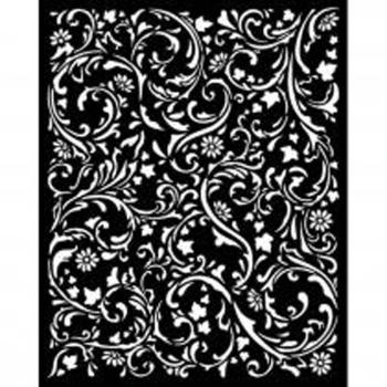 Magic Forest Swirls Pattern - Stamperia Schablone