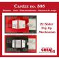 Preview: Cardzz Stanzschablonen No.305 - Slider Pop Up Mechanismus