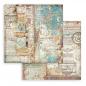 Preview: SBBL100 Stamperia Scrapbooking Paper Pad - Lady Vagabond Backgrounds Selection 12" x 12"