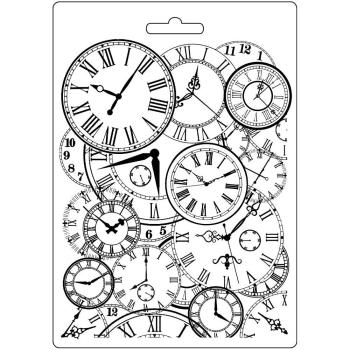 Stamperia Texture Impression Clocks