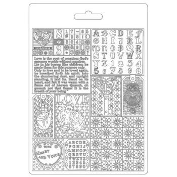 Alchemy PATCHWORK - Stamperia - Texture Impressions k3pta5607