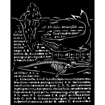 Stamperia Schablone - Wale - ANTARCTICA