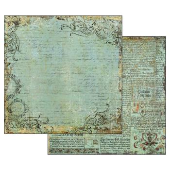Stamperia Scrapbooking Papier · Alchemiemanuskript