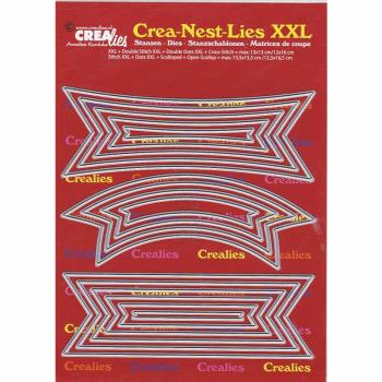 CLNESTXXL64 Crealies Crea-Nest-Lies XXL No. 64 - TAGS