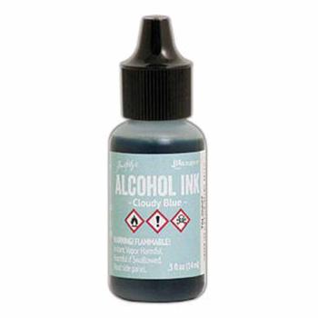 ✸Tim Holtz Alcohol Ink Cloudy Blue✸