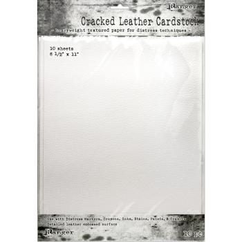 Tim Holtz Distress Cracked Leather Cardstock 8.5 x 11