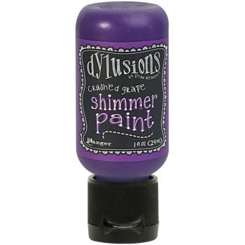 ❀ Dylusions SHIMMER Paint - CRUSHED GRAPE ❀