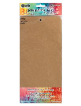 Dylusions Journaling Tags - Kraft
