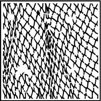 Creative Embellishments Schablone - Fishnet