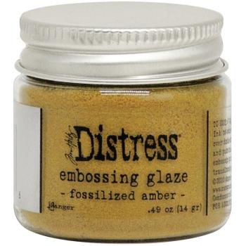 Distress Embossing Glaze FOSSILIZED AMBER