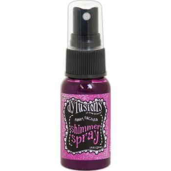 Dylusions Shimmer Spray - Funky Fuchsia