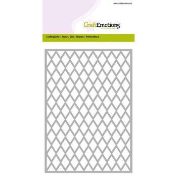 CraftEmotions Stanzschablone - Cutting Grid