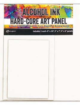 Alcohol Ink Hard-Core Art Panel RECHTECKIG