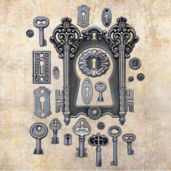 Finnabair Silikonform - Locks and Keys