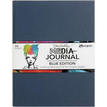 Dina Wakley Media Journal Blue 8x10