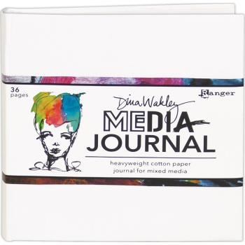 Dina Wakley Media Journal White 6x6"