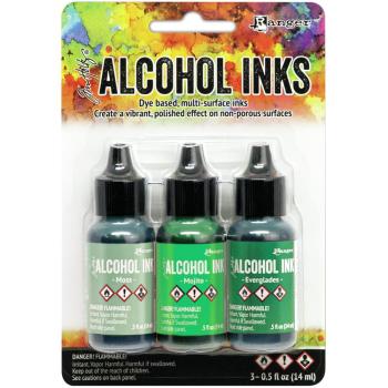 ✸Tim Holtz Alcohol Ink Kit Mint Green Spectrum✸