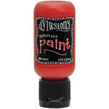 ❀ Dylusions Paint Postbox Red ❀