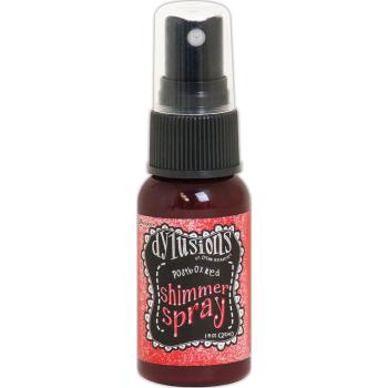 Dylusions Shimmer Spray Postbox Red