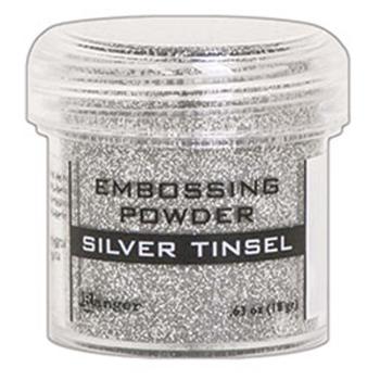 ✯Ranger Embossing Pulver Silver Tinsel✯