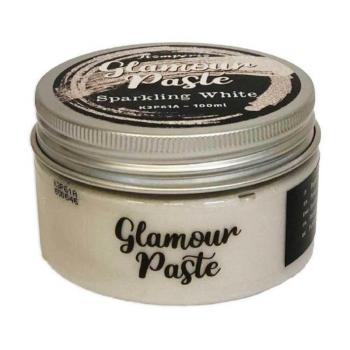 Stamperia Glamour Paste - SPARKLING WHITE