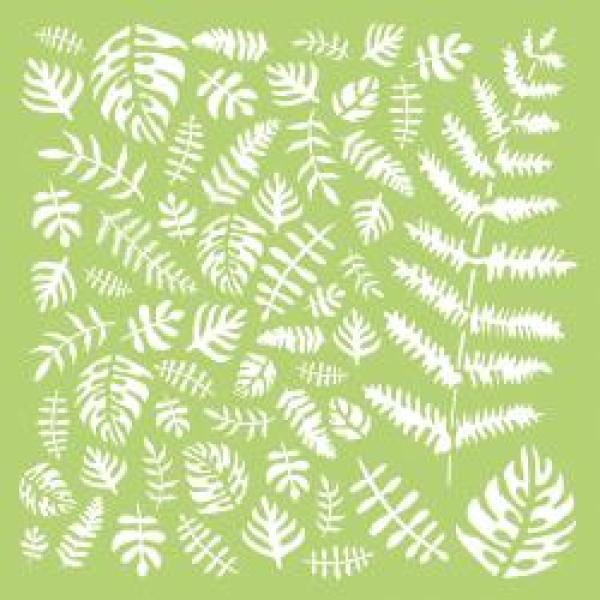 Schablone Tropical Leaves von KaiserCraft