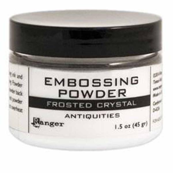Frosted Crystal - Embossing Pulver - Farblos