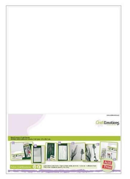 CraftEmotions Cardstock Leinwand A4
