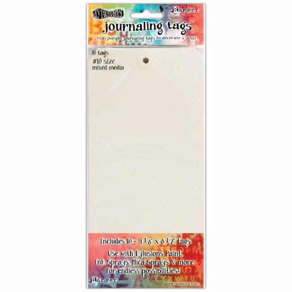Dylusions Journaling Tags - Mixed Media #10