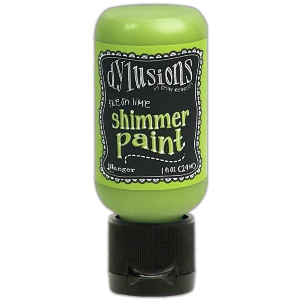 ❀ Dylusions Shimmer Paint Fresh Lime ❀