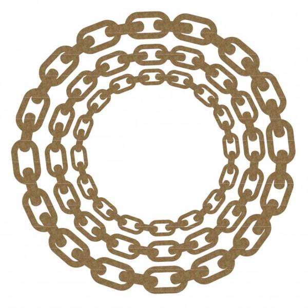 Lasercut - Circle Chain Frame - Kettenrahmen