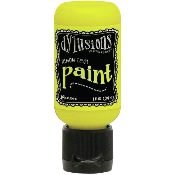 ❀ Dylusions Paint Lemon Zest ❀