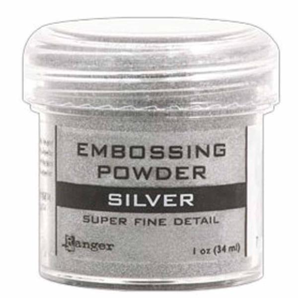 Ranger Embossing Pulver Super Fine Silber