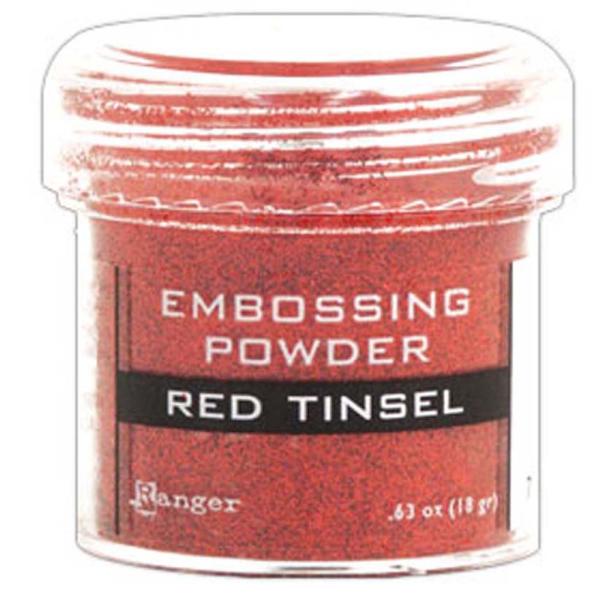 ✯Ranger Embossing Pulver Red Tinsel✯