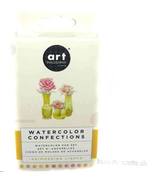 Prima Marketing Art Philosophy Watercolor Confections - Shimmering Lights