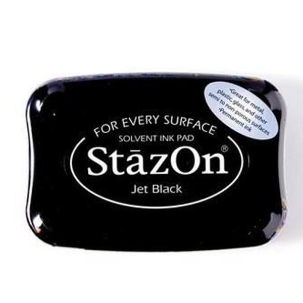 Stempelkissen StazOn - JET BLACK