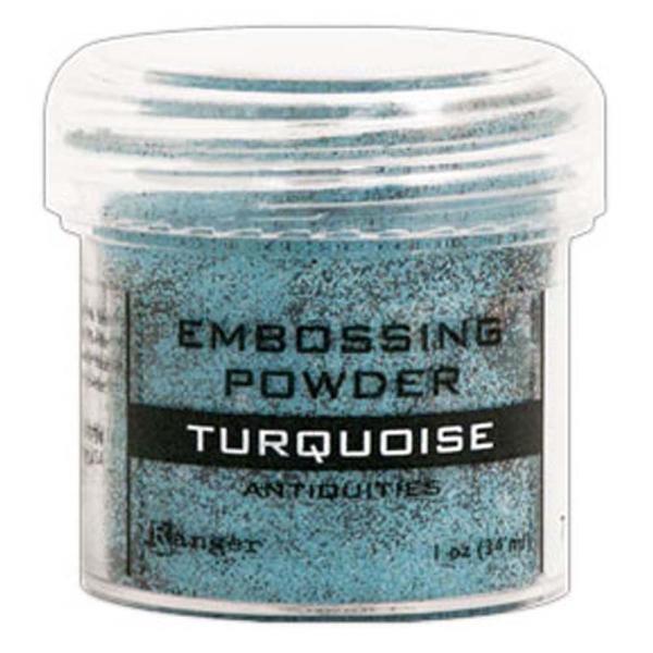 ✯Embossing Pulver Turquoise Antiquities✯
