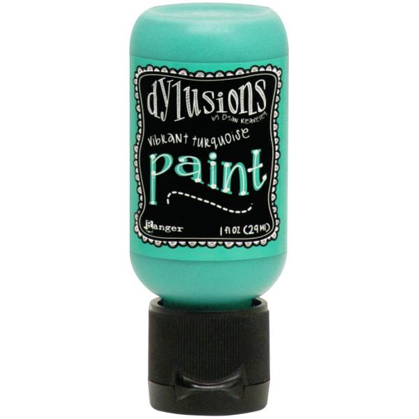 ❀ Dylusions Paint Vibrant Turquoise ❀